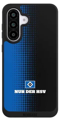 Produktbild von NIVOCASE Handyhülle für Samsung Galaxy A56 5G  Hülle NIVOpure Case Schwarz HSV Logo Offizielles Lizenzprodukt