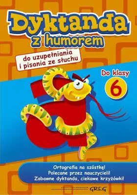 Produktbild von Dyktanda z humorem do klasy 6