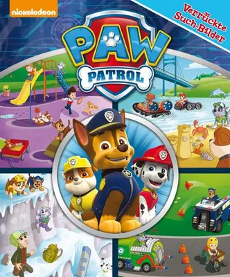 Produktbild von PAW Patrol - Verrückte Such-Bilder, groß - Pappbilderbuch