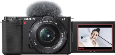 Immagine prodotto di Sony ZV-E10 + E PZ 16-50mm F3.5-5.6 OSS II MILC 24,2 MP CMOS 6000 x 4000 Pixel Nero