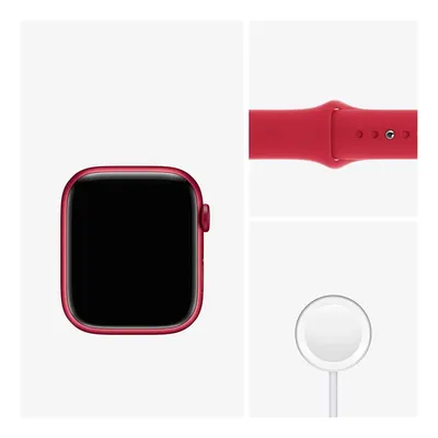 Produktbild von Apple Watch Series 7 OLED 45 mm Rot GPS