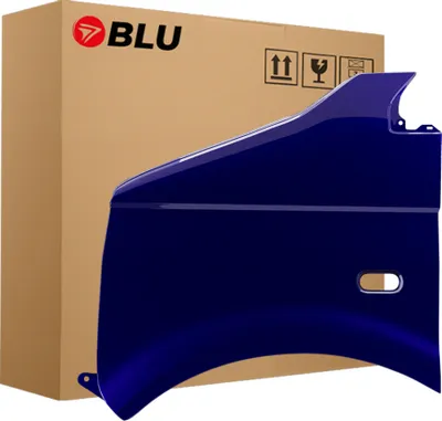 Produktbild von BLU Kotflügel Passend für VW Volkswagen Transporter T5 / Multivan LD5Q Links Blau SchattenBlau | 2003-2015 | Vorderseite Vorne | Lackiert | Einbaufertig