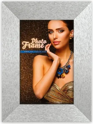 Obrázok produktu pre Drevený rám ZEP Glam silver 10x15 centimetrov