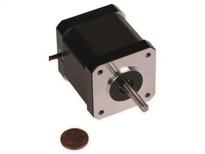 Produktbild von Joy-iT NEMA17-06, Wechselstrommotor (AC), Schrittmotor, 1,8°, 3000 RPM, 0,59 Nm, 3.6 V