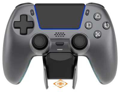 Obrázok produktu pre Deltaco Gaming GAM-199-STEELGRAY, Gamepad, PlayStation 5, Android, iOS, D-pad, Tlačidlo domov, Tlačidlo zdieľať, Tlačidlo možnosti, Tlačidlo reštart, Viacfarebný, Káblový a bezdrôtový, Bluetooth/USB