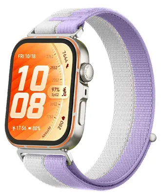 Immagine prodotto di Bracciale in nylon per smartwatch, compatibile con Huawei Watch Fit 5 4 / 5 4 Pro / 3, con chiusura a velcro