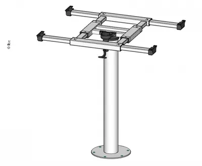 Produktbild von Feste Säule mit X/Y-Verschiebung