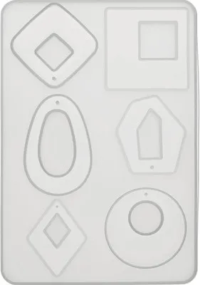 Produktbild von GLOREX Silikon-Form Ornamente 6-teilig, Grau, Silikon, 1 Stück(e), 110 mm, 145 mm