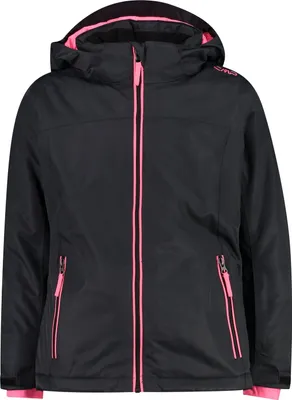 Produktbild von Cmp Kid G Jacket Snaps Hood Antracite 128