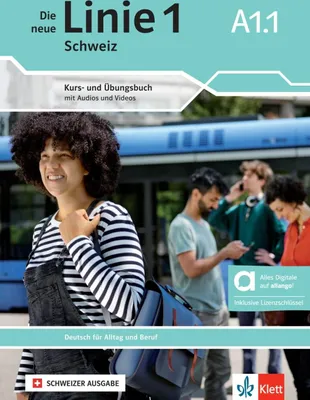 Produktbild von Die neue Linie 1 Schweiz A1.1 - Hybride Ausgabe allango. Kurs- und Übungsbuch