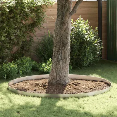 Produktbild von Rasenrand Silber 450 x 15 cm Edelstahl