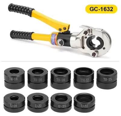 Zdjęcie produktu dla Zaciskarka hydrauliczna, ręczna obsługa, kompatybilna ze stalą nierdzewną i miedzią, typy TH i U