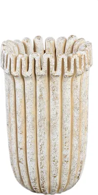 Produktbild von PTMD - Topf Raffay - Beige - 18x18x30cm