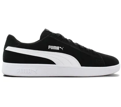 Obrázok produktu pre Puma Retro Sneaker Echtleder 'Smash v2' black - puma white - puma silver, Neutral EU:40.5 EU