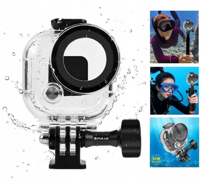 Zdjęcie produktu dla Obudowa wodoodporna podwodna do nurkowania wody 50m Etui / Insta360 GO Ultra / PU1086T