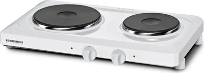 Produktbild von Doppelkochplatte THS 2015, langlebige Gussheizplatten, emailliertes Gehäuse, zwei 15 Minuten Zeitschaltuhren, 2 Heizplatten: 145 mm Ø, 800 Watt / 180 mm Ø, 1200 W