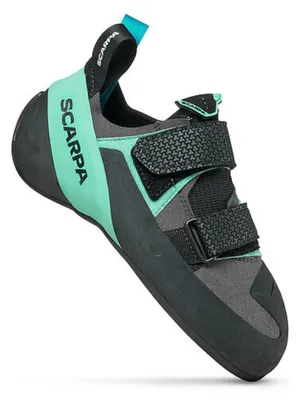 Image de Chaussure d'escalade Arpia V LV, taille 37.5, couleur shark/aqua - Scarpa
