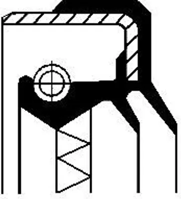 Produktbild von CORTECO Dichtring 01033381B 145mm