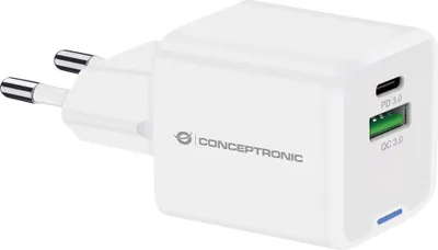 Immagine prodotto di CONCEPTRONIC Ladegerät 2Port  20W,1xUSB-C,1xUSB-A   1.5m  ws