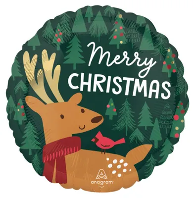 Immagine prodotto di Buon Natale, palloncino in foil da 43 cm