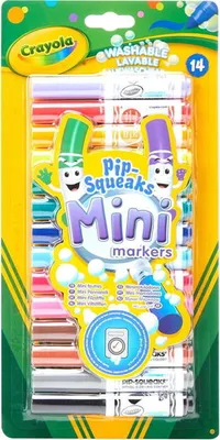 Obrázek produktu pro Crayola - mini omyvatelné značky 14x