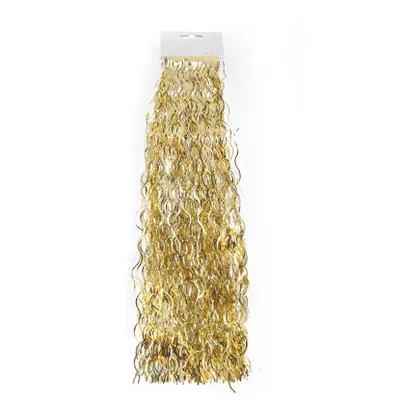 Produktbild von Lametta Weihnachten als Deko & Dekoration zu Advent an Weihnachten (Gold)