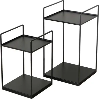 Produktbild von Schwarze Loft Kaffeetische COMO, 2er-Set