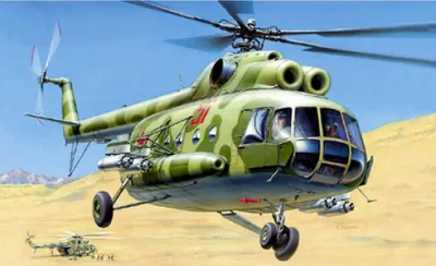 Produktbild von Zvezda 1:72 MIL MI-8T Soviet Helicopter WA