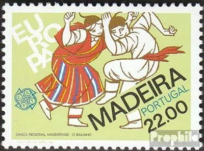 Produktbild von Briefmarken Portugal - Madeira 1981 Mi 70 (kompl.Ausg.) gestempelt Europa: Folklore