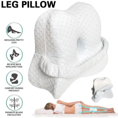 Produktbild von Orthopädisch Kniekissen Beinkissen Kniestützkissen Memory Schaum Seitenschläfer