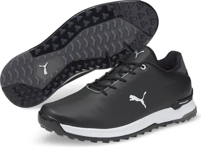 Image de Baskets PUMA Proadapt Alphacat en cuir pour homme, noir/argent, taille 40,5