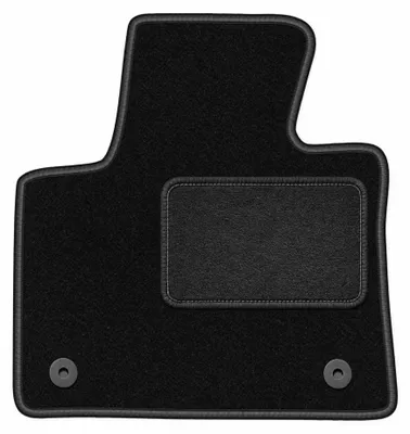 Immagine prodotto di Tappetino guidatore in moquette per Citroen C5 Aircross 2019- (crossover) – 1 pezzo, nero, su misura – Wielganizator LUX – versione W0394
