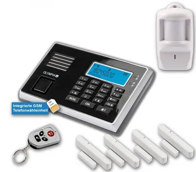 Obrázok produktu pre OLYMPIA Protect 9061 Alarmanlage GSM Funk Set