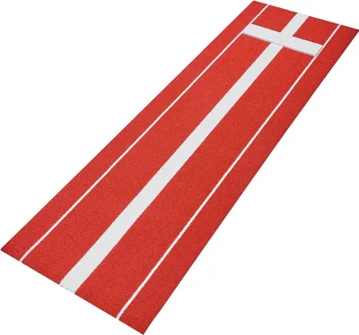 Produktbild von 305 x 92 cm Softball-Wurfmatte Baseball-Wurfhügel für drinnen und draußen