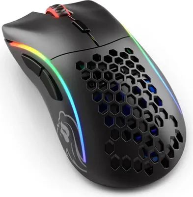 Produktbild von Glorious Gaming Model D Wireless, rechts, RF Wireless, 19000 DPI, Schwarz