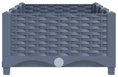 Produktbild von Hochbeet, Pflanzkübel, Kräuterbeet, Hochbeete-kit, Pflanztrog, Vertikalbeet, Pflanzgefäße, Pflanzencontainer, 120x40x23 cm Polypropylen