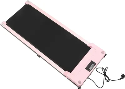 Obrázek produktu pro Lehký domácí běžecký pás, 740W 1HP elektrický běžecký pás růžový s LED displejem Dálkové ovládání pro domácí kancelář