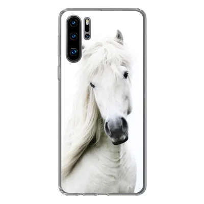 Produktbild von MuchoWow® Handyhülle Schutzhülle Hülle für Huawei P30 Pro Pferde - Nutztiere - Mähnen Silikon Softcase Handy Hülle - Schutzdeckel