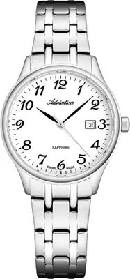 Productafbeelding van Uhr Adriatica, dameshorloge, zilver, model adriatica-A3300.5123Q
