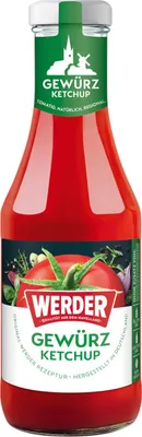 Produktbild von Werder Gewürz Ketchup (1x450ml Flasche)