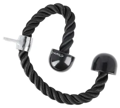 Produktbild von HMS Fitness UW09, Kampfseil, Nylon, Schwarz, 0,7 m