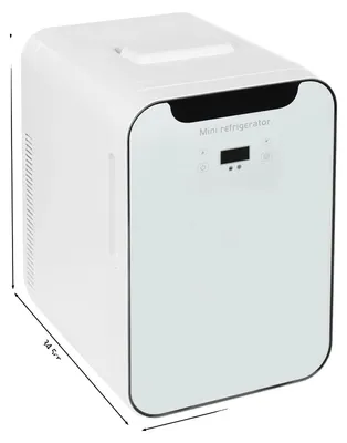 Obrázek produktu pro Mini lednička, přenosné chlazení, nastavitelná teplota, BÍLÁ
