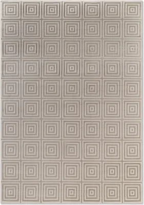 Produktbild von Elle Decoration | Moderner Teppich - 3D Effekt Geometrisch - Kurzflor Wohnzimmer - Edles Design - beige - 200 x 280 cm
