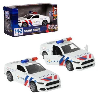 Image de 112 Police Car Sports Car 1:36 With Light+Sound