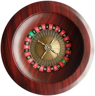 Imagen del producto de Ruleta de juego de mesa de 30 cm, de lujo, estilo casino ruso, con ruedas de madera, ideal para juegos de mesa y noches de juegos
