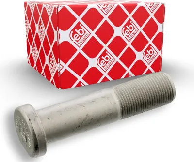 Produktbild von FEBI BILSTEIN Radbolzen 12866 Hinten passend für MERCEDES-BENZ LK/LN2 92mm Stahl 0,234kg