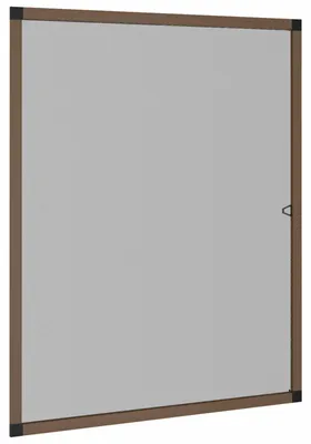Produktbild von vidaXL Insektenschutz für Fenster Braun 130 x 150 cm