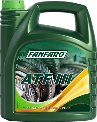 Produktbild von FANFARO ATF III ATF III Automatikgetriebeöl Rot 4L FF8603-4 für BMW 3 Touring (E91) 3 Limousine (E90) 5 Touring (F11) 3 Limousine (E46) 1 Schrägheck