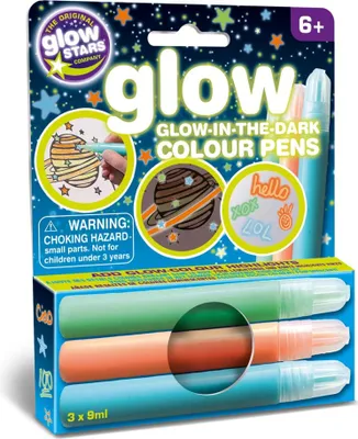 Image de Glow Stars - Crayons de couleur glow-in-the-dark