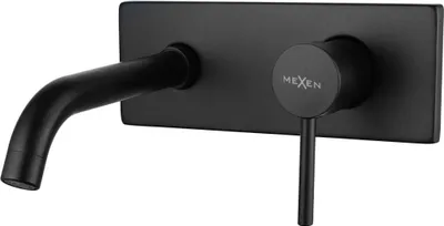 Zdjęcie produktu dla Mexen Alma bateria umywalkowa podtynkowa, czarna - 75115-70